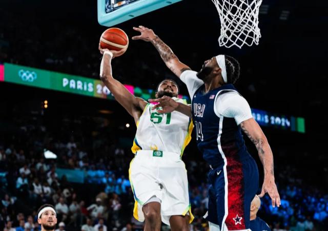 多平台同步-巴西杜兰特辅佐库里？打美国轰30+6，试训勇士抢位